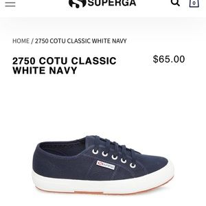 Superga Navy sneakers